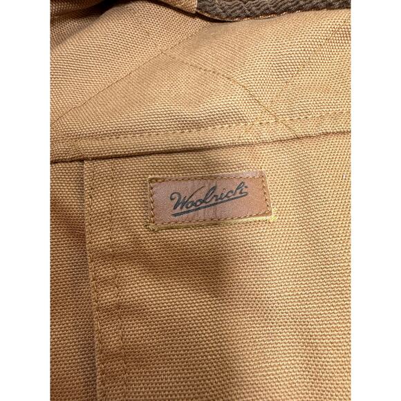 Woolrich Men’s Outdoor Guide Collection Hunting Brown Canvas Vest Sz XL - Picture 4 of 13